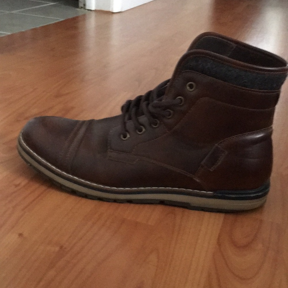 Brown Stylish Men’s Boots 10.5 - Picture 2 of 4